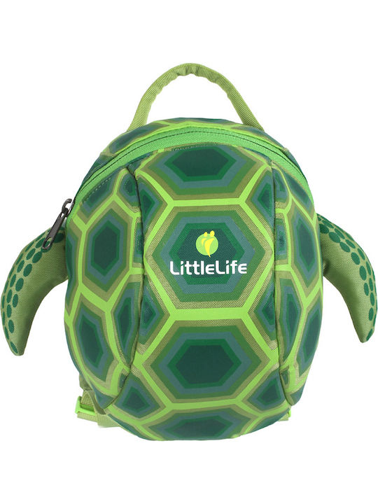 Littlelife Χελώνα Σχολική Τσάντα Πλάτης Νηπιαγωγείου Πράσινη 14 x 14 x 23εκ