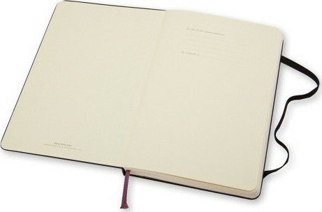 Moleskine Σημειωματάριο A5 Bullet 120 Φύλλων με Λευκές Σελίδες με Σκληρό Εξώφυλλο και Λάστιχο Black