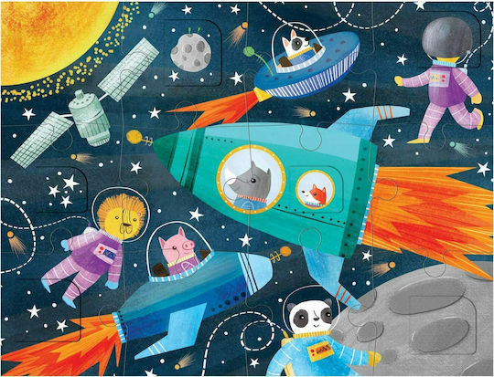 Kids Puzzle Rocket 12pcs Mudpuppy