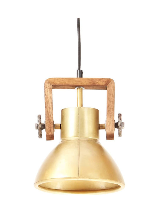 vidaXL Lustră Bronz cu Dulie E27 101x24cm.