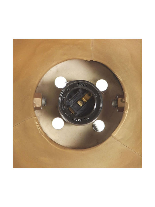 vidaXL Industrial Wall Lamp with E27 Bronze 45x25cm