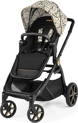 Peg Perego Ypsi Adjustable Baby Stroller Suitable from 6+ Months Graphic Gold 10.2kg