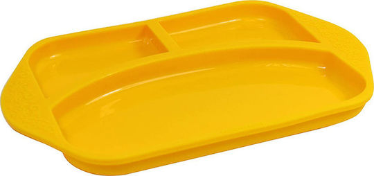 Marcus & Marcus Silicone Baby Tray for 6+ months Yellow