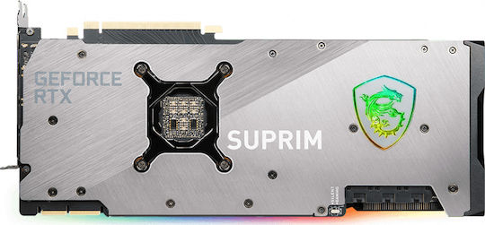 MSI GeForce RTX 3090 24GB GDDR6X Suprim X Κάρτα Γραφικών PCI-E x16 4.0 με HDMI και 3 DisplayPort
