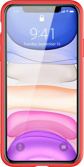 Dux Ducis Yolo Elegant Back Cover Δερματίνης Κόκκινο (iPhone 12 mini)