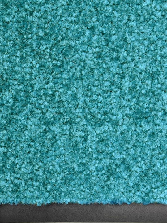 vidaXL Entrance Mat Carpet with Anti-slip Backing Blue 120x180cm