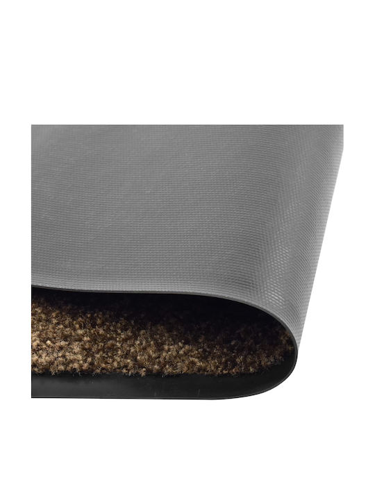 vidaXL Carpet with Non-Slip Underside Doormat Καφέ 40x60εκ.