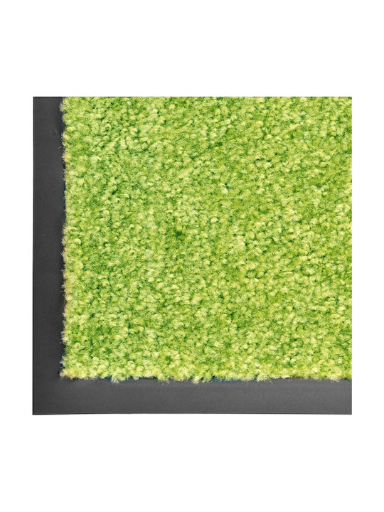 vidaXL Entrance Mat Carpet with Anti-slip Backing Green 60x180cm