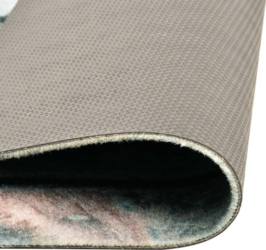 vidaXL Love Подложка за Кухненски Пътеки с Антиплъзгащо Подложка Зелен 45x150εκ.