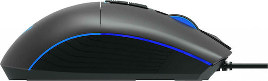 Aula Wind F808 RGB Gaming Ποντίκι 4200 DPI Μαύρο