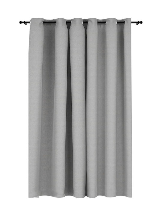 vidaXL Curtain Blackout with Grommet Greene 290x245cm