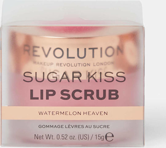 Revolution Beauty Lip Sugar Kiss Scrub Χειλιών SPF15 Watermelon Heaven 15gr