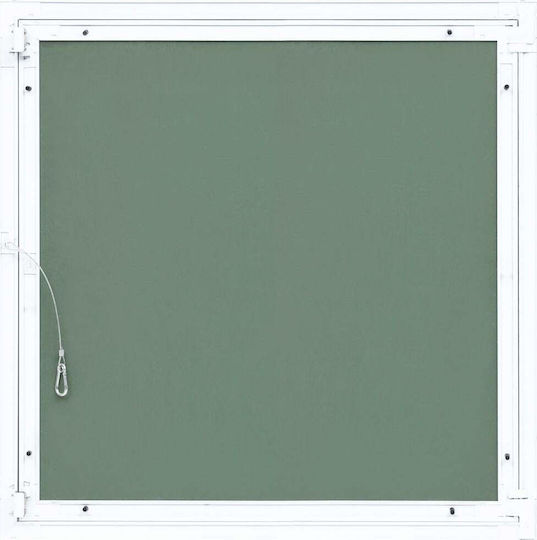vidaXL Ceiling Trap Door Plasterboard Aluminum Frame 400x400mm 145100
