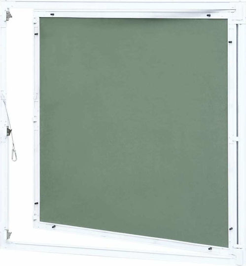 vidaXL Ceiling Trap Door Plasterboard Aluminum Frame 400x400mm 145100