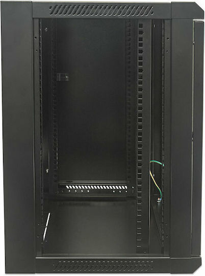 Intellinet Montat pe perete Cabinete Rack 12U Ασυναρμολόγητη 57x45x63.5cm Negru 711869