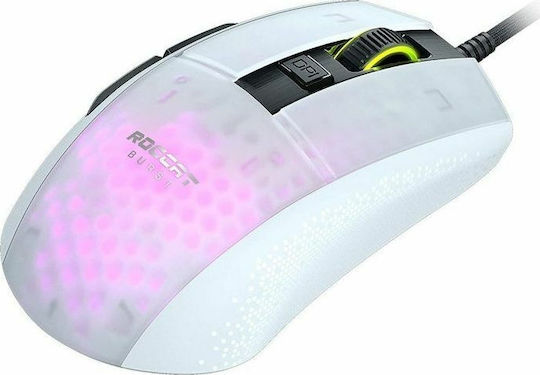 Roccat Burst Pro RGB Gaming Mouse 16000 DPI White