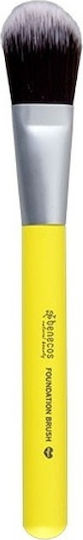 Benecos Makeup Brush for Foundation made of Synthetic Hair Colour Edition
