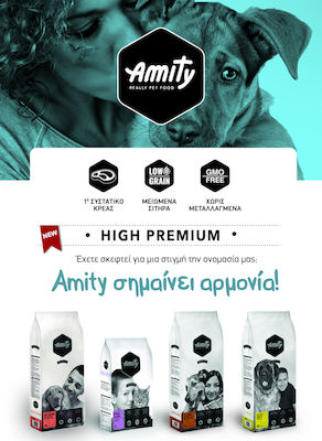 Amity Premium Puppy 15kg Hrană Uscată cu Puține Cereale pentru Cățeluși cu Pui și Orez