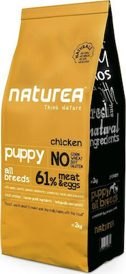 Naturea Naturals Puppy 12kg Trockenfutter für Welpen mit Huhn und Reis