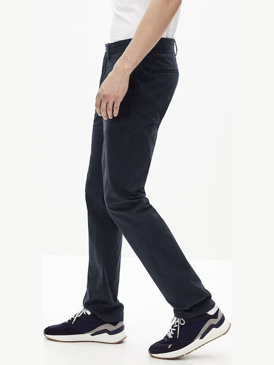 Pobelt Παντελόνι Chino Ελαστικό σε Ίσια Γραμμή Navy Μπλε