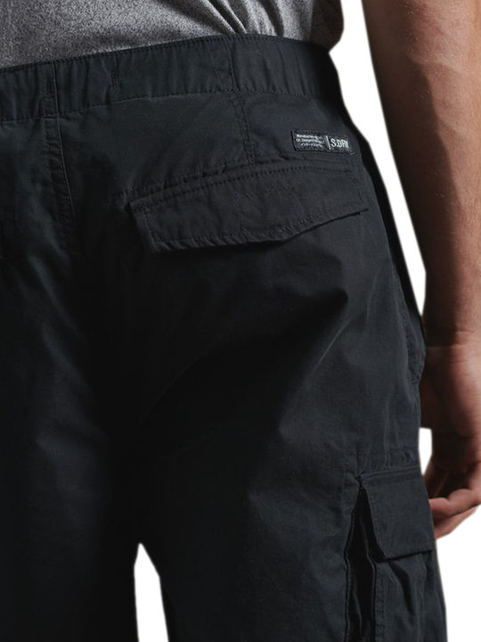 Parachute Grip Trousers Cargo Black