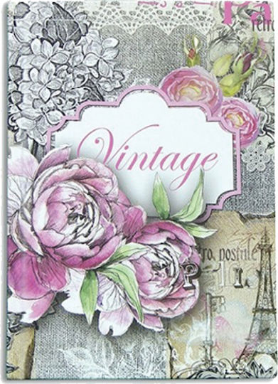 Skag Vintage Notizbuch B5 96 Blätter Geregelt mit Hartcover (Verschiedene Designs/Farben)