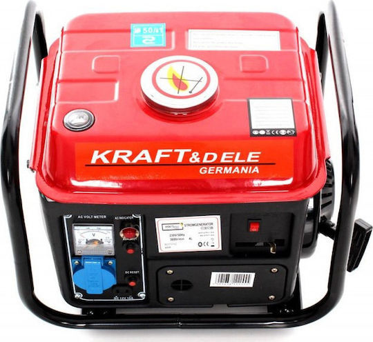 Kraft & Dele Generatoare silențioase Generator Benzină (în patru timpi) Doi timpi cu Putere Maximă 1.5kVA