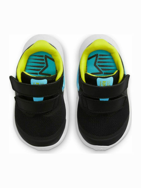 Star Runner Star Runner 2 Kids Sports Shoes Running with Hoop & Loop Closure Black