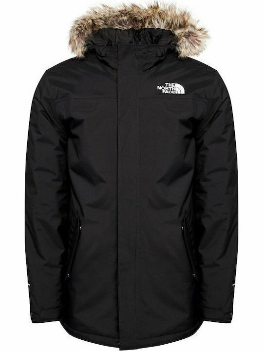 Zaneck Winter Jacket Parka Waterproof and Windproof Black