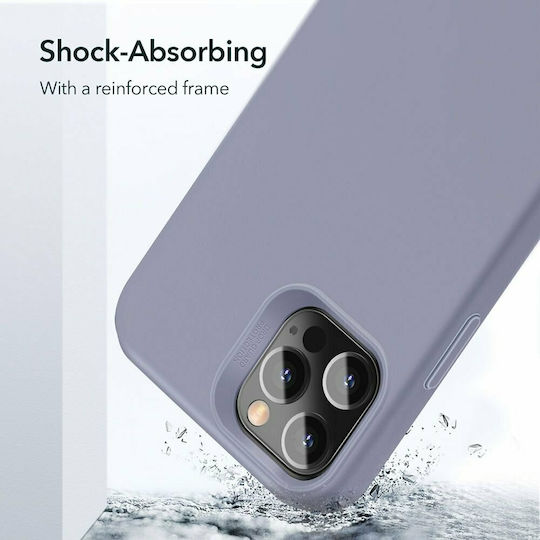 ESR Cloud Back Cover Silicone Purple (iPhone 12 / 12 Pro)