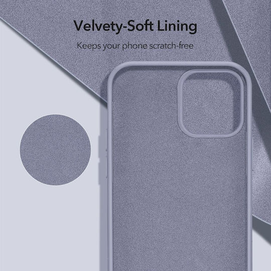 ESR Cloud Back Cover Silicone Purple (iPhone 12 / 12 Pro)