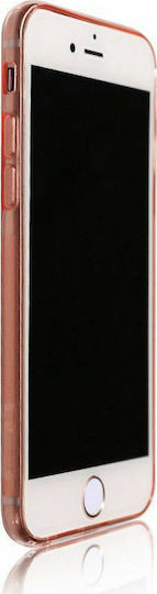 Remax Crystal Back Cover Σιλικόνης Ροζ Χρυσό (iPhone SE 2022/2020)