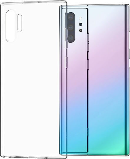 Hurtel Ultra Slim 0.5mm Umschlag Rückseite Silikon 0.5mm Transparent (Galaxy Note 10+)