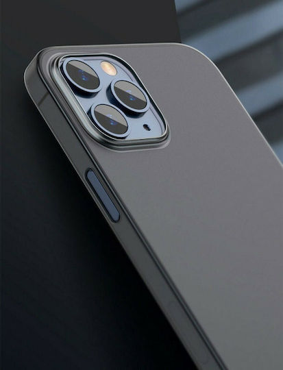 Baseus Wing Back Cover Silicon 0.4mm Negru (iPhone 12 Pro Max)