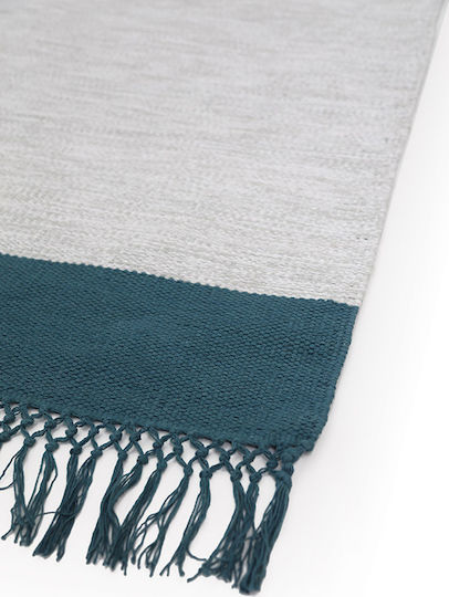 Royal Carpet Flitter Teppich Rechteckig Sommer Baumwolle mit Fransen Hydro