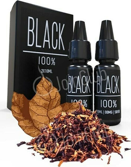 The Liquids Lab Έτοιμο Υγρό Αναπλήρωσης Black 100% με Καπνική Γεύση 6mg 10ml 2τμχ