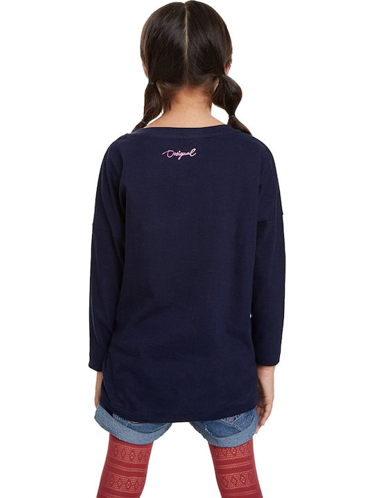Παιδική Μπλούζα Μακρυμάνικη Navy Μπλε Stockport