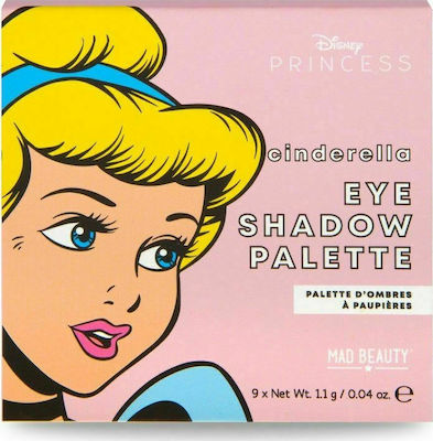 Mad Beauty Disney Mini Eyeshadow Palette Eye Shadow Palette in Solid Form 1.1gr