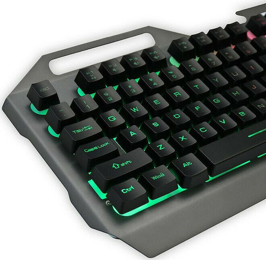 NOD Defender Gaming Tastatur mit RGB-Beleuchtung (Englisch US)