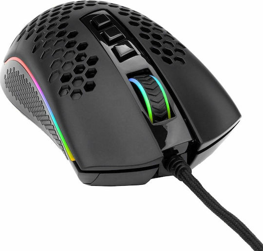 Redragon M808 RGB Gaming Ποντίκι 12400 DPI Μαύρο