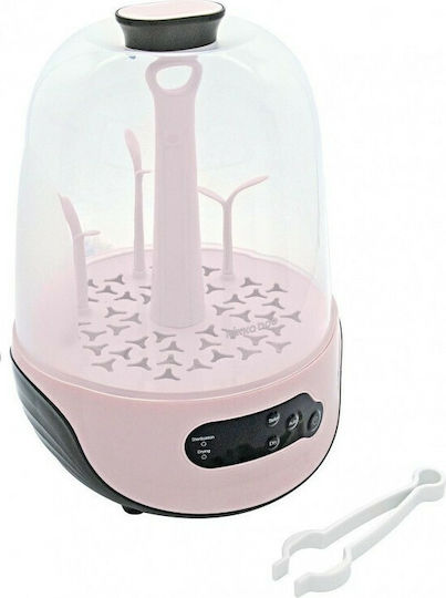 Kikka Boo Twill Electric Baby Sterilizer for 6 Bottles Pink