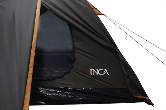 Inca Vela 3p Σκηνή Camping Igloo Ορειβασίας Μαύρη με Διπλό Πανί 3 Εποχών για 3 Άτομα Αδιάβροχη 1500mm 320x210x140εκ.