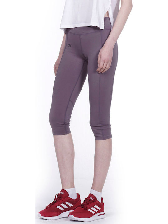 Schulung Frauen Capri Leggings Gray