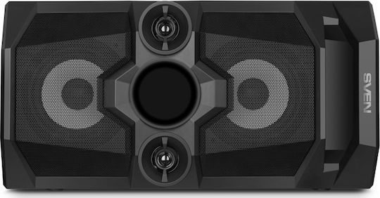 Sven PS-650 Ηχείο Bluetooth 50W με Ραδιόφωνο και Διάρκεια Μπαταρίας έως 10 ώρες Μαύρο