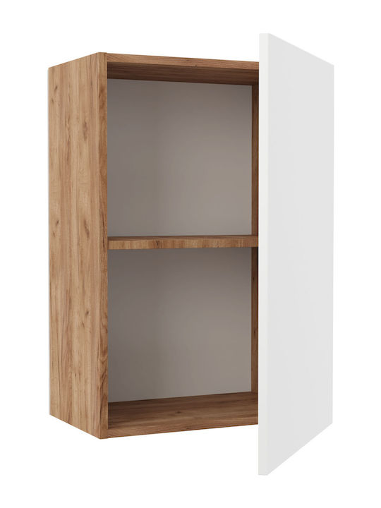 Soft Wall Cabinet Λευκό L50xW30.5xH72.8cm