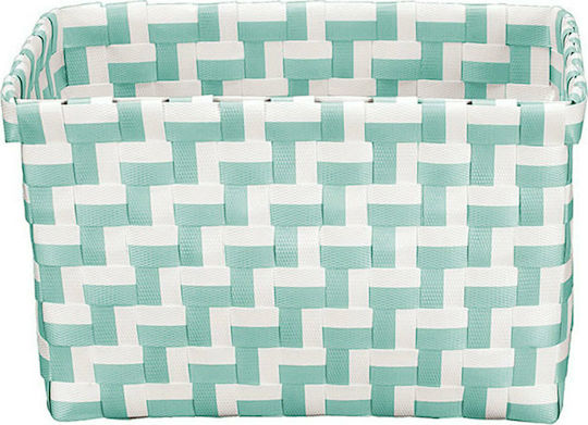 Kleine Wolke Storage Basket Plastic Green 20x16.5x12cm 1pcs