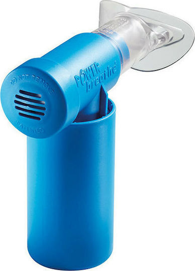 Powerbreathe Classic Εξασκητής Αναπνοής Μέτριας Αντίστασης Μπλε PB1002