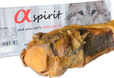 Alpha Spirit Bone Maxi Bone for Dogs with Pork Flavor 400gr