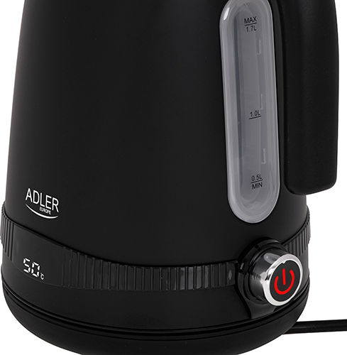 Adler AD 1295B Βραστήρας 1.7lt 2200W Μαύρος