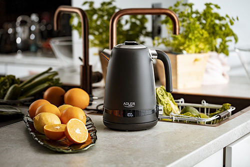 Adler AD 1295B Βραστήρας 1.7lt 2200W Μαύρος